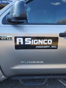 Custom Car Signs