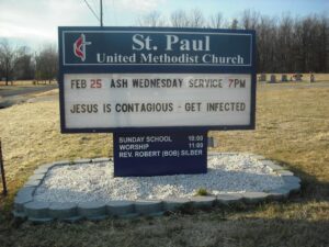 St. Paul United Methodist Church Lighted Changeable Copy Signs
