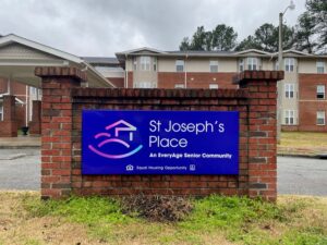 St. Joseph's Place Specialty Sign