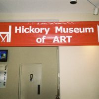 Hickory Museum of Art Vinyl Sign