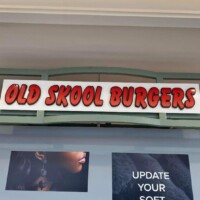 A fast food burger sign by A Signco in Conover, NC
